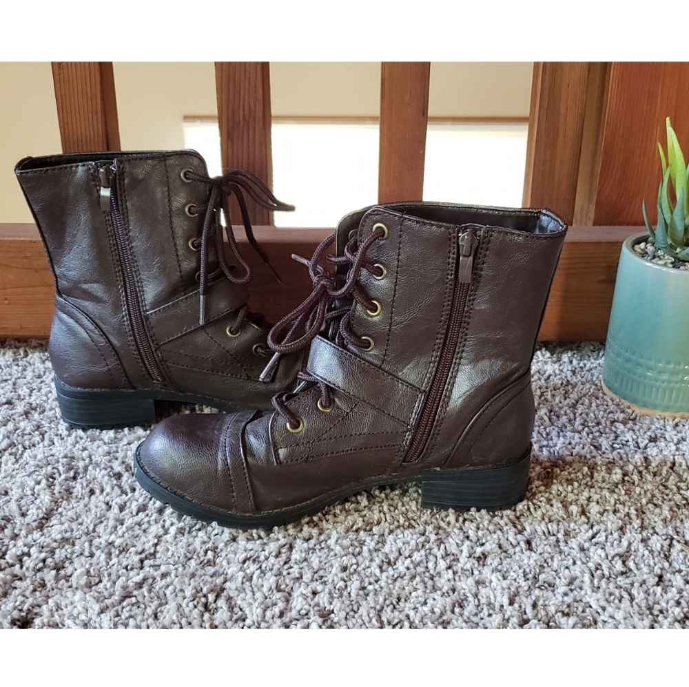 Kalli brown ankle boots
